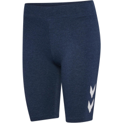 hummel hmlPULSE Logo kurze Mid-Waist Leggings Damen 8248...