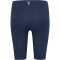 hummel hmlPULSE Logo kurze Mid-Waist Leggings Damen 8248 - dress blue melange XS