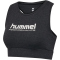 hummel hmlPULSE Logo Low Support Sport-BH Damen 2508 - black melange XS