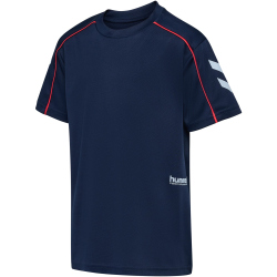 hummel hmlJR T-Shirt Kinder 7459 - dress blues 104