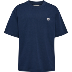 hummel hmlJR Loose Bee T-Shirt Kinder 7459 - dress blues 104