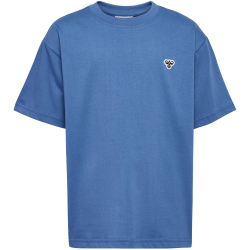 hummel hmlJR Loose Bee T-Shirt Kinder 7379 - dutch blue 104