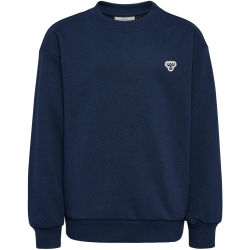 hummel hmlJR Bee Loose Sweatshirt Kinder 7459 - dress blues 122/128