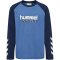 hummel hmlJR Logo Langarmshirt Kinder 7379 - dutch blue 104