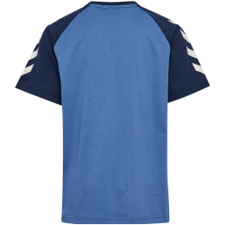 hummel hmlJR Logo T-Shirt Kinder 7379 - dutch blue 104