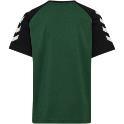 hummel hmlJR Logo T-Shirt Kinder 6195 - dark green 104