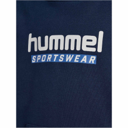hummel hmlJR Logo Hoodie Kinder 7459 - dress blues 104