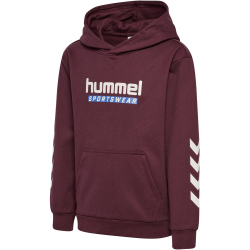 hummel hmlJR Logo Hoodie Kinder 3016 - vineyard wine 104