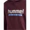 hummel hmlJR Logo Hoodie Kinder 3016 - vineyard wine 104