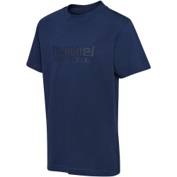 hummel hmlJR Base T-Shirt Kinder 7459 - dress blues 104
