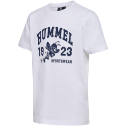hummel hmlPRINT T-Shirt Kinder 9801 - bright white 104