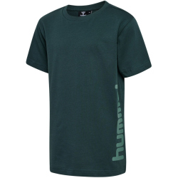 hummel hmlPRINT T-Shirt Kinder 6236 - green gables 104
