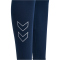 hummel hmlELEMENTAL High-Waist Baumwoll Leggings Damen 7459 - dress blues S