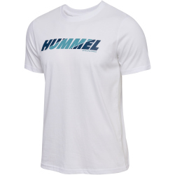 hummel hmlGRAPHIC Bold Logo T-Shirt Herren 9001 - white S