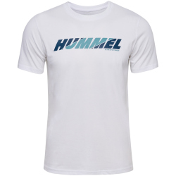 hummel hmlGRAPHIC Bold Logo T-Shirt Herren 9001 - white S