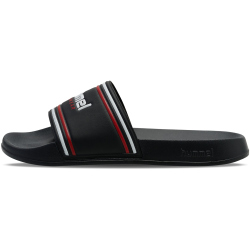 hummel Pool Slide Retro Badelatschen 2287 - black/white/red 37
