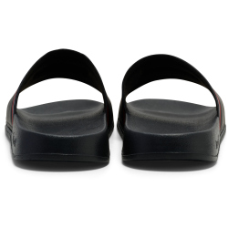 hummel Pool Slide Retro Badelatschen 2287 - black/white/red 37
