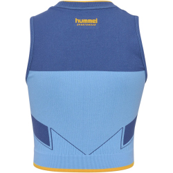 hummel hmlSEAMLESS Top Damen 7373 - lichen blue XS/S
