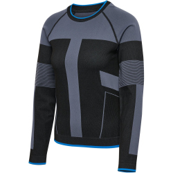 hummel hmlSEAMLESS Langarmshirt Damen 2001 - black XS/S