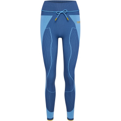 hummel hmlSEAMLESS High-Waist Leggings Damen 7379 - dutch blue M/L