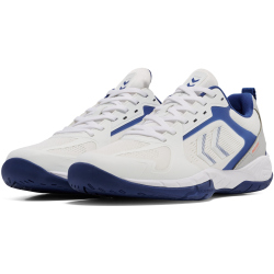 hummel Speed Court Hallenschuhe 9368 - white/true blue 36.5