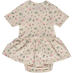 hummel hmlTYRA Baby-Bodykleid 8141 - whitecap gray 56