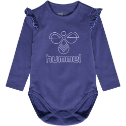 hummel hmlELINE langarm Baby-Body 7378 - skipper blue 56