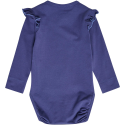 hummel hmlELINE langarm Baby-Body 7378 - skipper blue 56