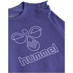 hummel hmlELINE langarm Baby-Body 7378 - skipper blue 56