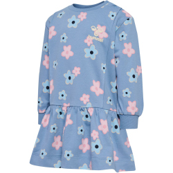hummel hmlRINNA Baby langarm Kleid 7986 - faded denim 56