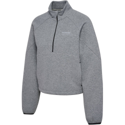hummel hmlTECH Boxy 1/2-Zip Fleecejacke Damen 2006 - grey...