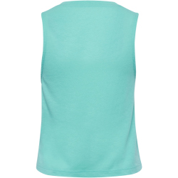 hummel hmlMT Vanja kurzes Tanktop Damen 7469 - pool blue XS