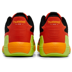 hummel Algiz VI Handballschuhe 2025 - black/red 40