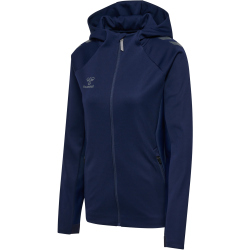 hummel hmlCIMA 2.0 Kapuzenjacke Damen 7026 - marine XS