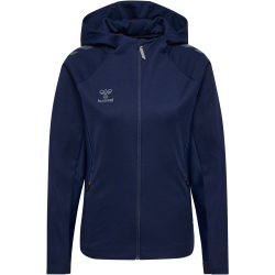 hummel hmlCIMA 2.0 Kapuzenjacke Damen 7026 - marine XS