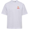 hummel hmlLOOSE Bees Stadium T-Shirt 9347 - white/paprika XS