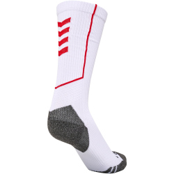 hummel hmlPRO Trainingssocken 9402 - white/true red 27-30