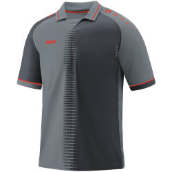 JAKO Competition 2.0 Trikot KA steingrau/flame XS