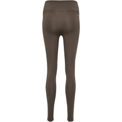 hummel hmlCOURT Mid-Waist Pocket Tights Damen 8181 - turkish coffee L