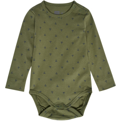 hummel hmlBEESY langarm Baby-Body 6168 - olivine 56