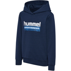 hummel hmlTUKAS Hoodie Mädchen 1009 - black iris 134