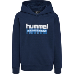 hummel hmlTUKAS Hoodie Mädchen 1009 - black iris 134
