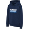 hummel hmlTUKAS Hoodie Mädchen 1009 - black iris 134