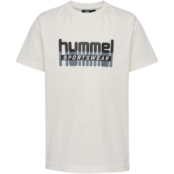 hummel hmlTUKAS T-Shirt Kinder 9806 - marshmallow 110