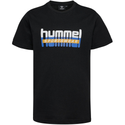 hummel hmlTUKAS T-Shirt Kinder 2001 - black 104