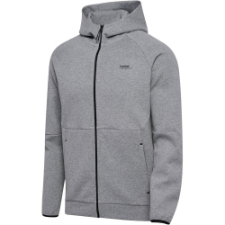 hummel hmlTECH Fleecejacke mit Kapuze 2006 - grey melange XXL