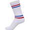 3er Pack hummel hml Chevron Retro Socken 9353 - white/barbadoscherry/eden/skyd 35-38