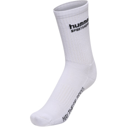 3er Pack hummel Sportsocken 9347 - white/paprika 46-48
