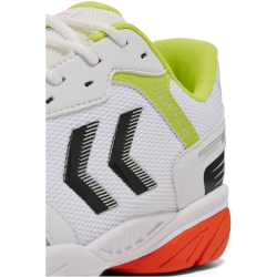 hummel Court Control II Hallenschuhe 9375 - bright white/tangerine tango 41