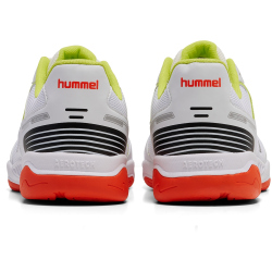 hummel Court Control II Hallenschuhe 9375 - bright white/tangerine tango 41